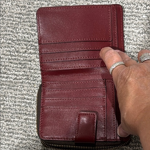 Patricia Nash Burgundy Wallet - Picture 7 of 12